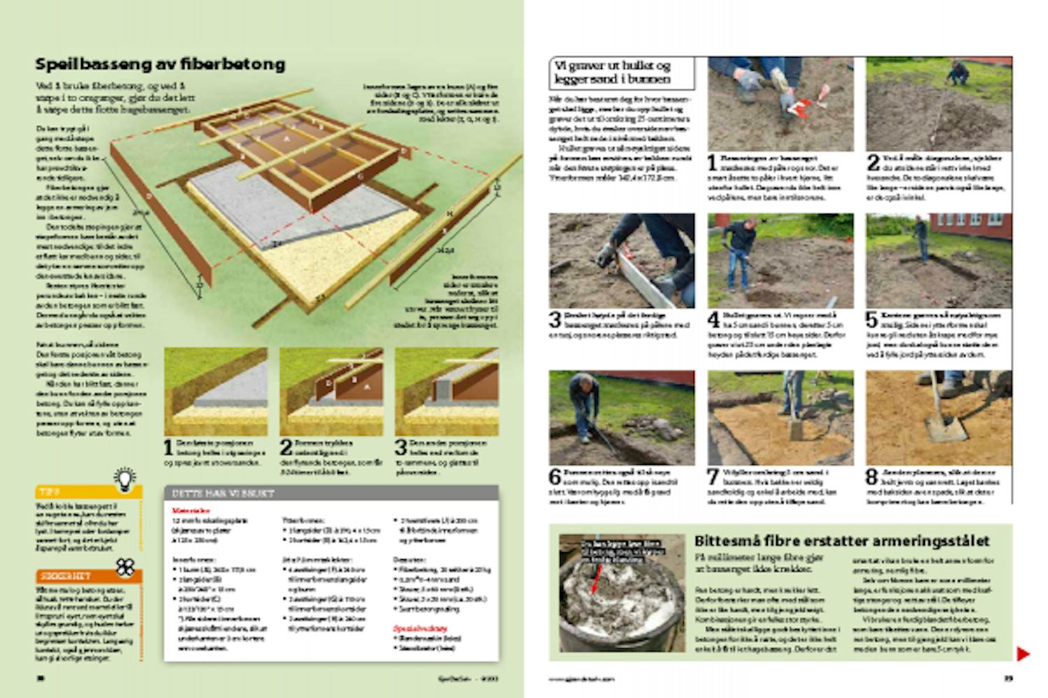 Støpe basseng Støpe basseng